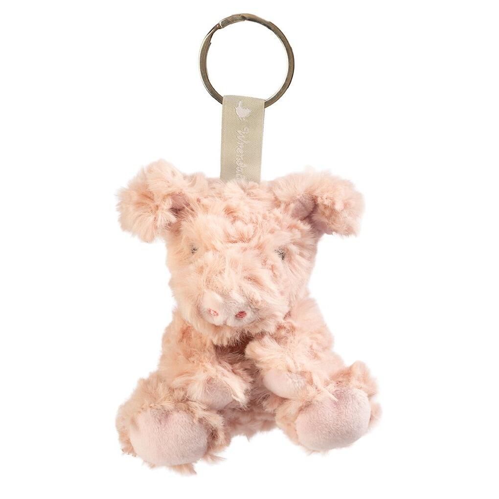 Wrendale Collectable Vanessa the Pig Plush Keyring