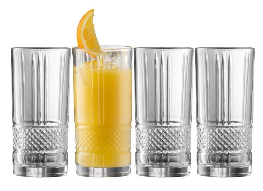 Galway Crystal Eyre Highball Glasses Set of 4