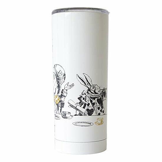 V & A - Alice In Wonderland Double Walled Stainless Steel Tumbler 20oz 568ml