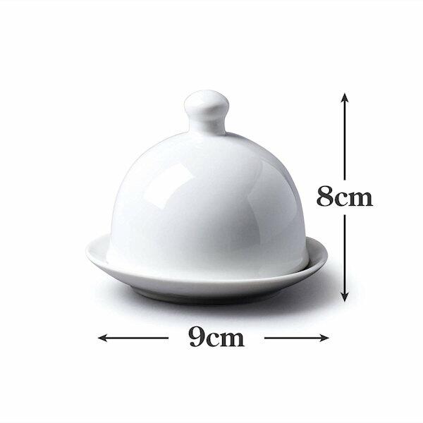 W M Bartleet & Sons Butter Pat with Lid (9x8cm)