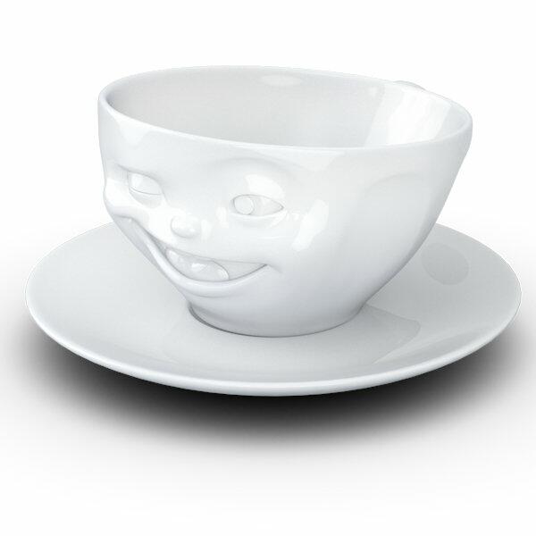 FiftyEight Products Coffee Cup 200ml White - Winking