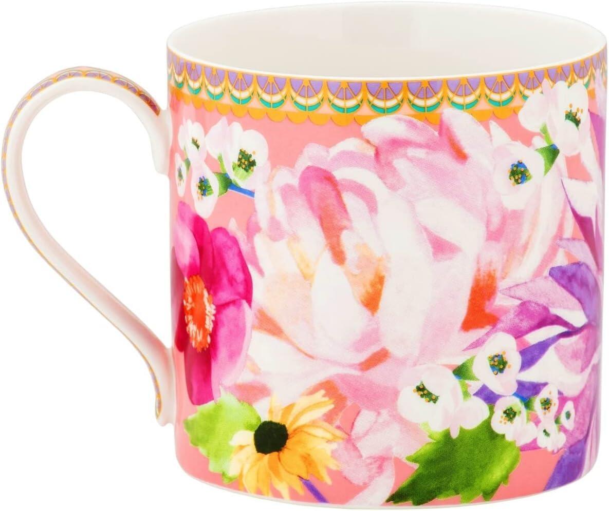 Maxwell & Williams Teas & C's Dahlia Daze Large Mug 430ml Pink