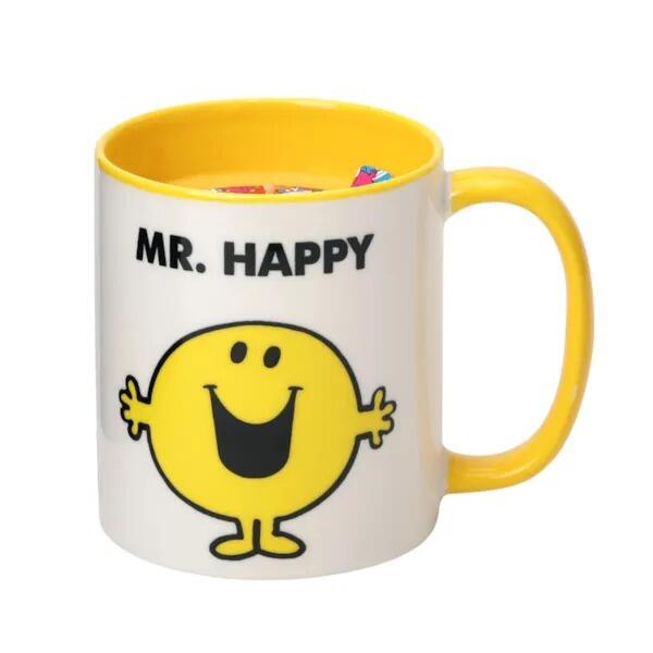 Mr Happy Scented Candle Reusable Mug