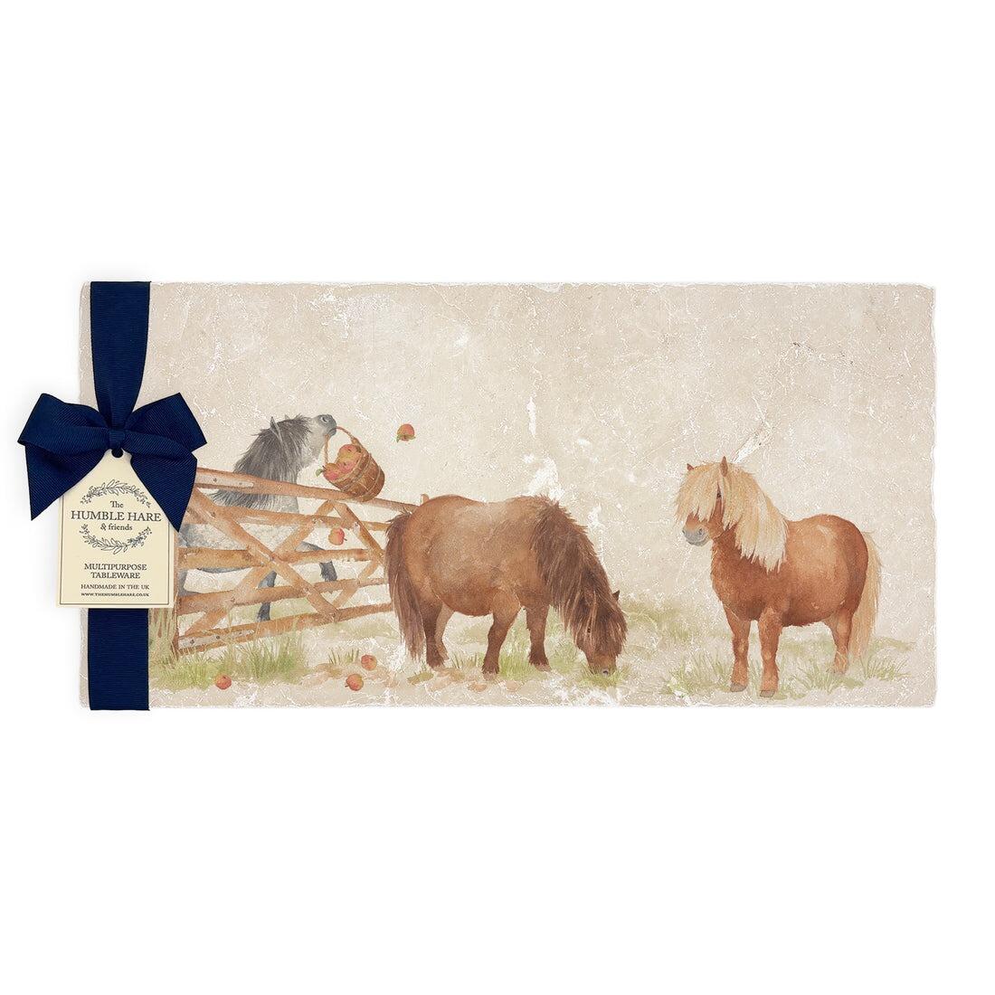 Humble Hare - The Silly Shetlands Sharing Platter 20cm x 40cm
