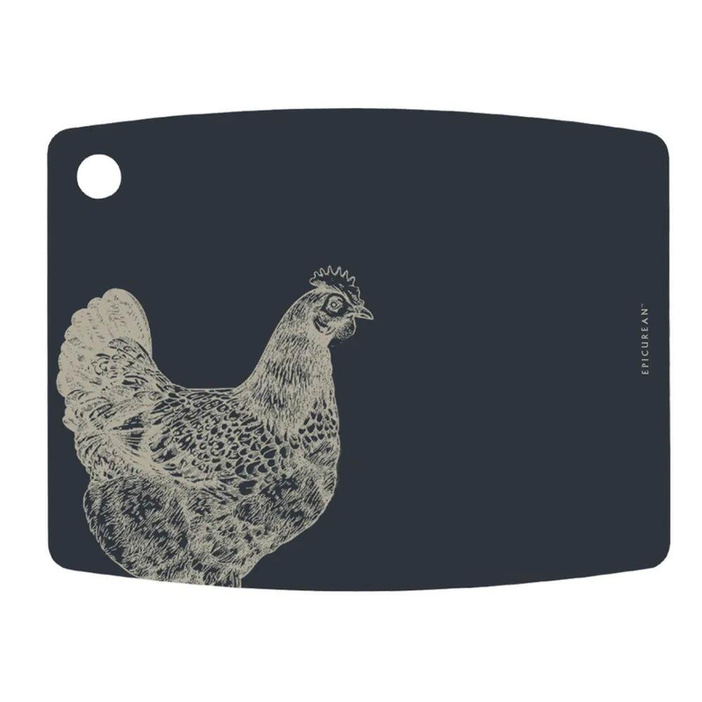 Epicurean Wood Composite Prep Board Slate Colour Medium 30cm - Hen