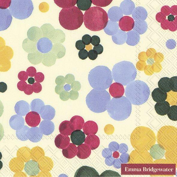 Emma Bridgewater - Napkins - Luncheon - Polka Floral