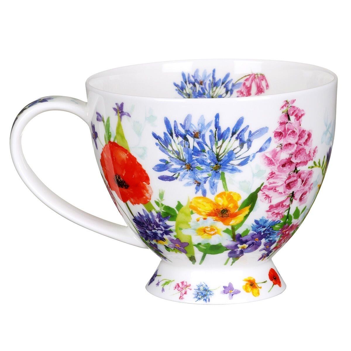 Dunoon Skye Shape Large Cup Shaped Mug - Bella Fiore Mug