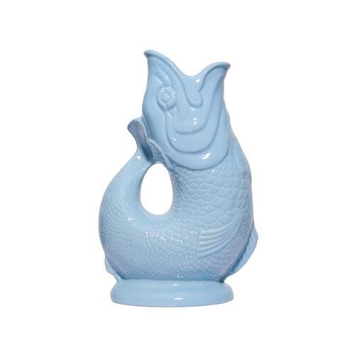 The Original Gluggle Jug Extra Large Pale Blue 1.2L 27cm tall
