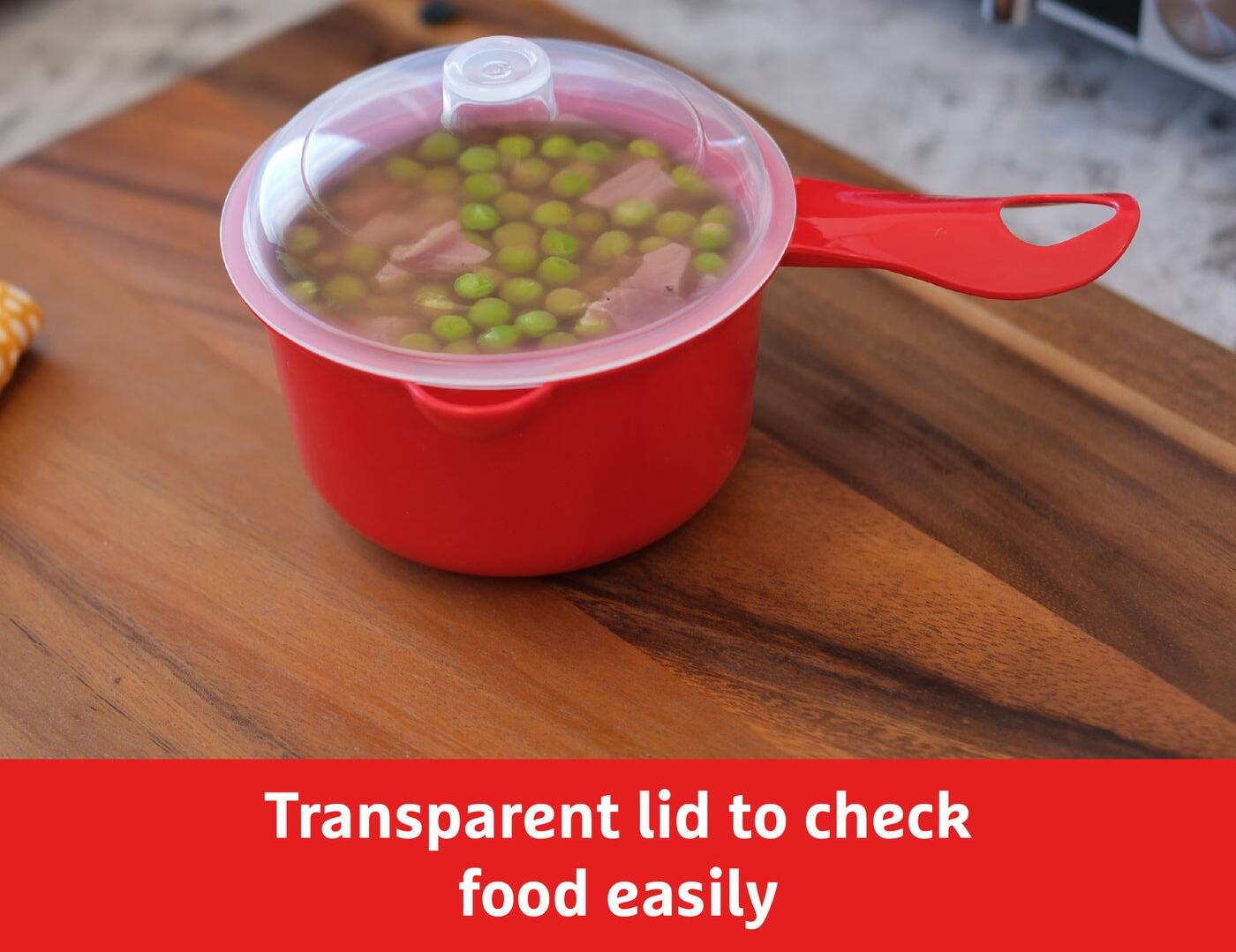 Prestige Good To Heat Microwave Saucepan – BPA-Free 640ml & Easy-Pour