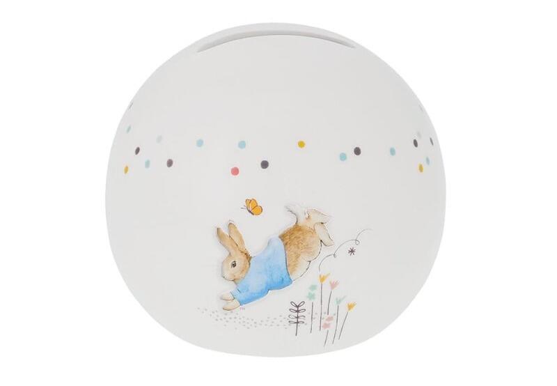 Beatrix Potter - Peter Rabbit Money Bank - Sphere 9cm