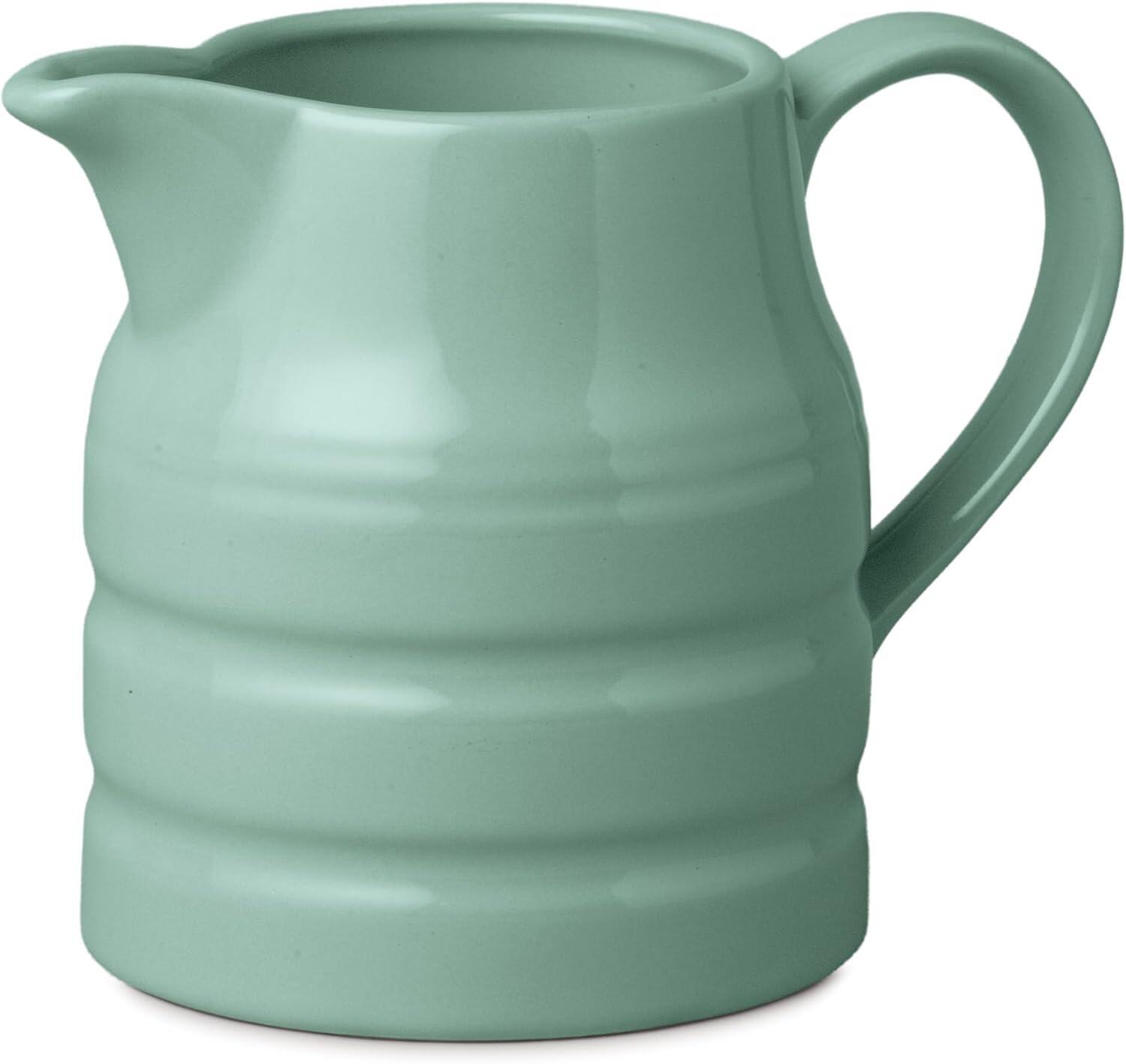 W M Bartleet & Sons Churn Jug 1 Pint Sage Green