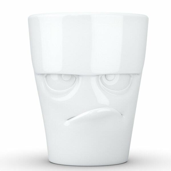 FiftyEight Products Mug with handle 350ml White - Grumpy