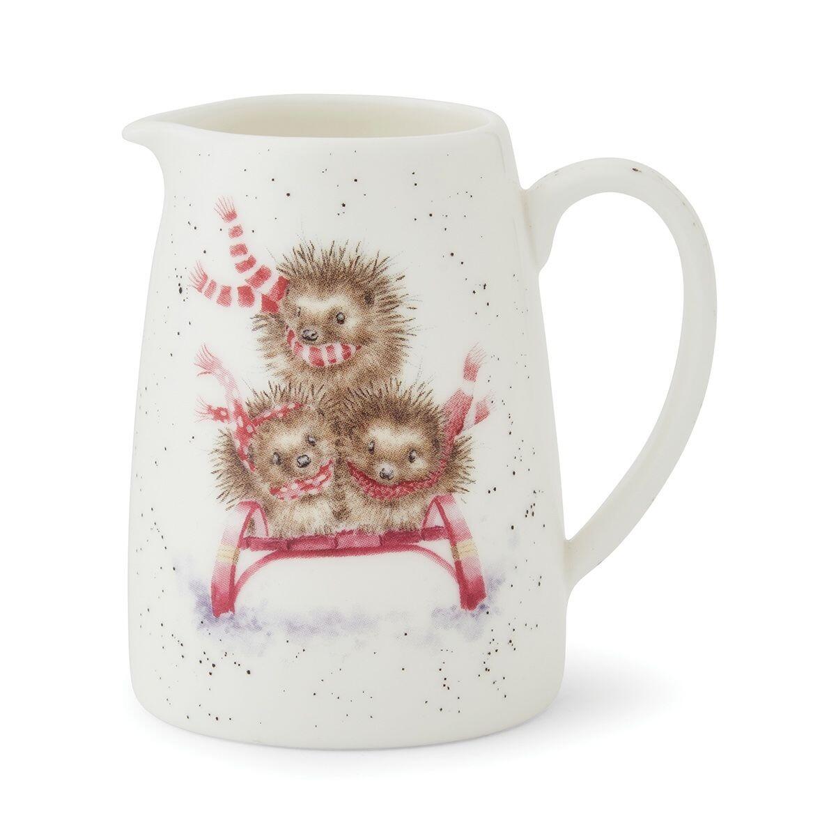Wrendale - Posy Jug Sledgehogs Baby Hedgehogs