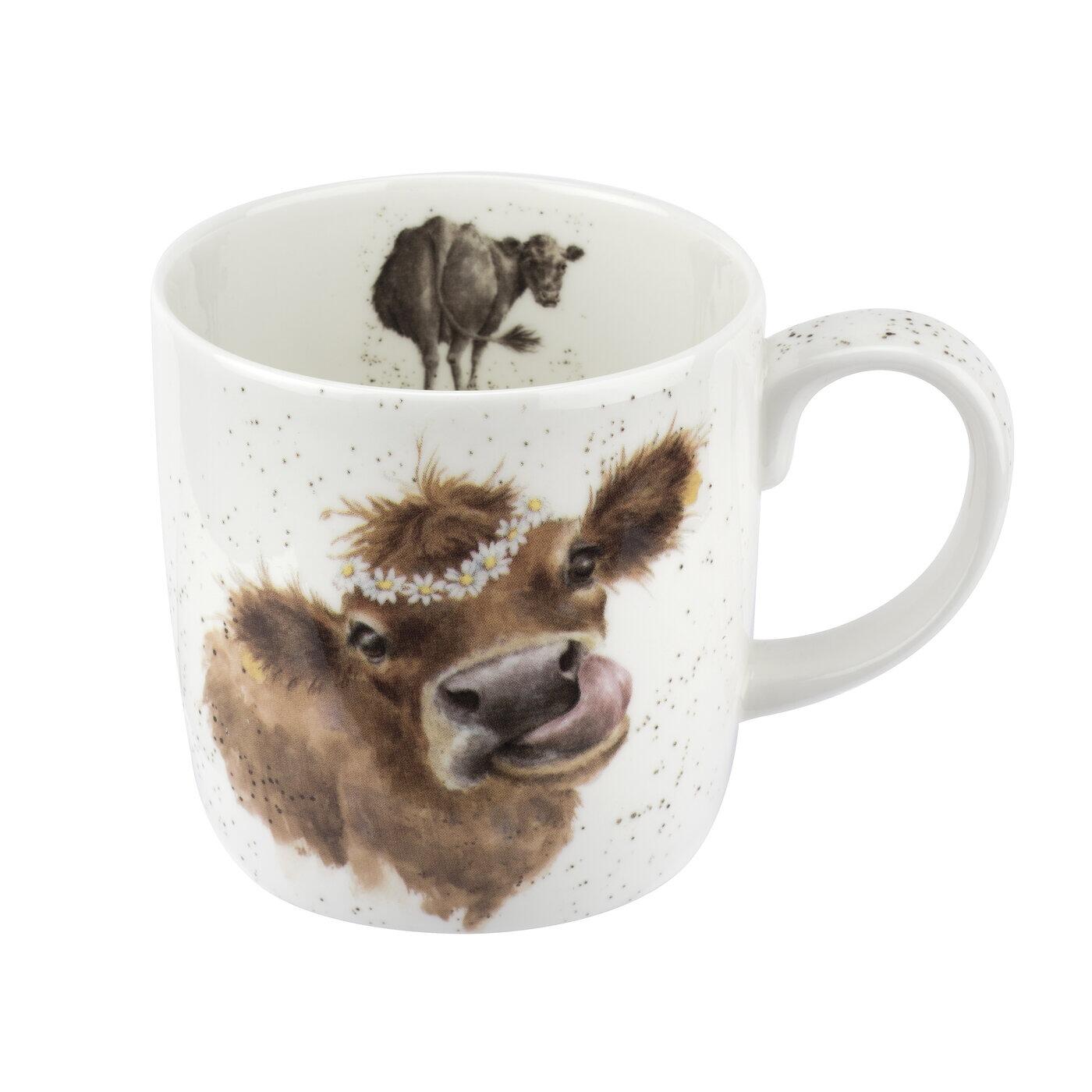 Royal Worcester Wrendale Designs - Large Mug - Mooo Cow 0.4L