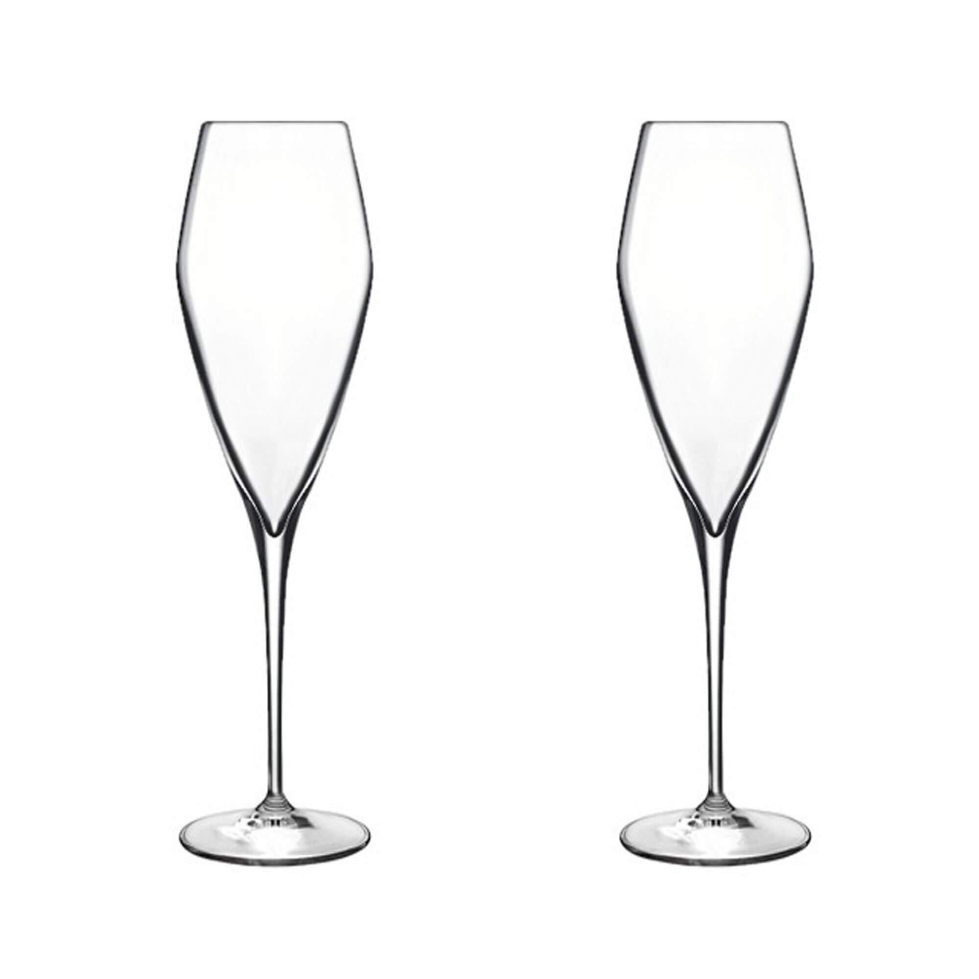 Luigi Bormioli Atelier Prosecco Champagne Glasses 270ml Set of 2