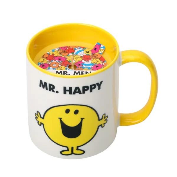 Mr Happy Scented Candle Reusable Mug