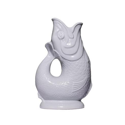 The Original Gluggle Jug Extra Large Oyster 1.2L 27cm tall