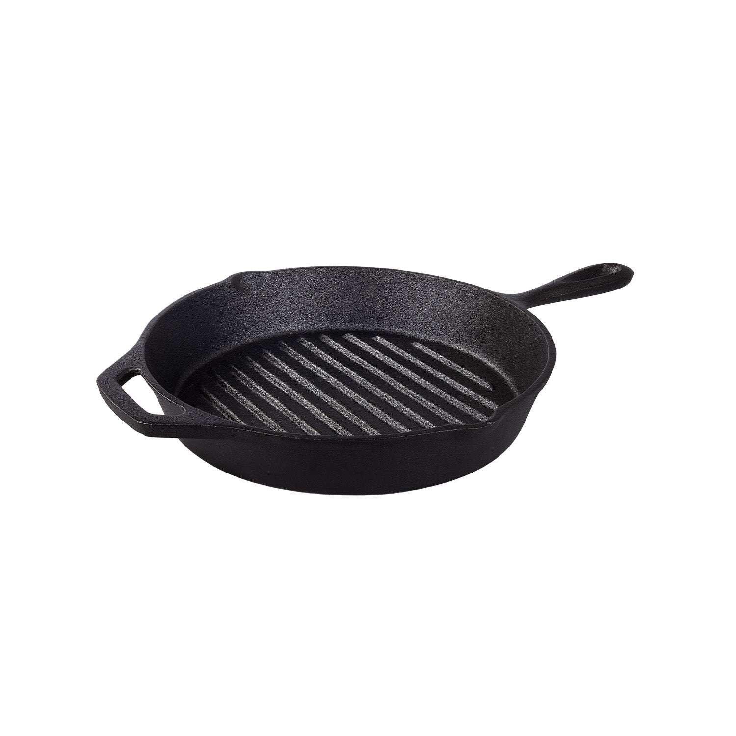 Tramontina Griddle Pan 28cm 2.2L Pre-seasoned Cast Iron