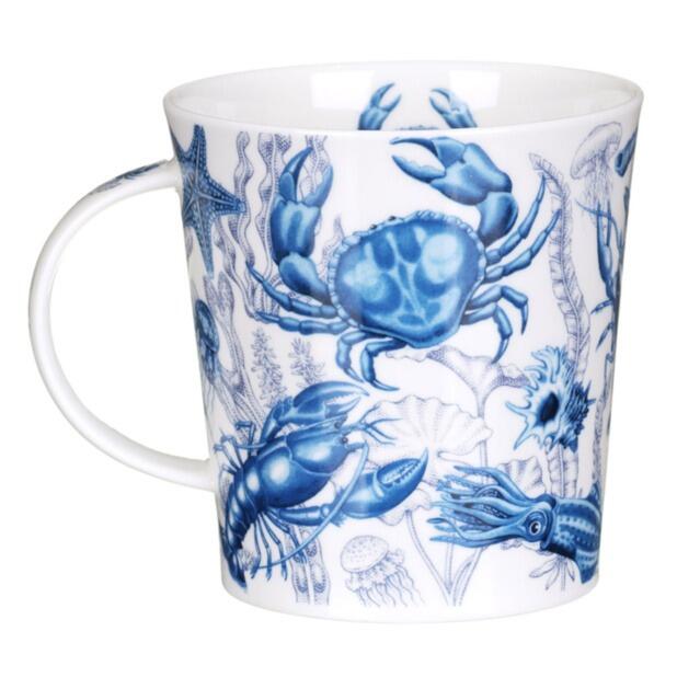 Dunoon Lomond Shape - Blue Ocean Crab Mug Boxed