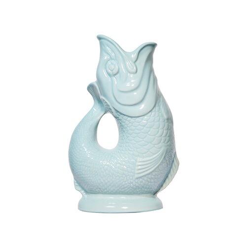 The Original Gluggle Jug Extra Large Eau de Nil 1.2L 27cm tall