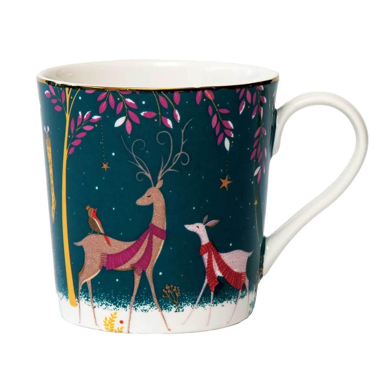 Woodland Tales Mug - Deer & Robin 0.34L