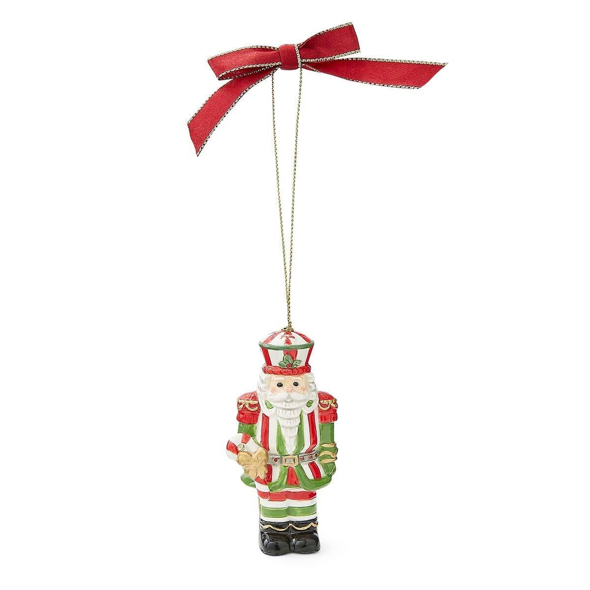 Spode Christmas Tree - Candy Cane Nutcracker Ornament