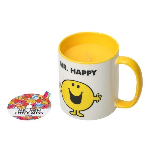 Mr Happy Scented Candle Reusable Mug