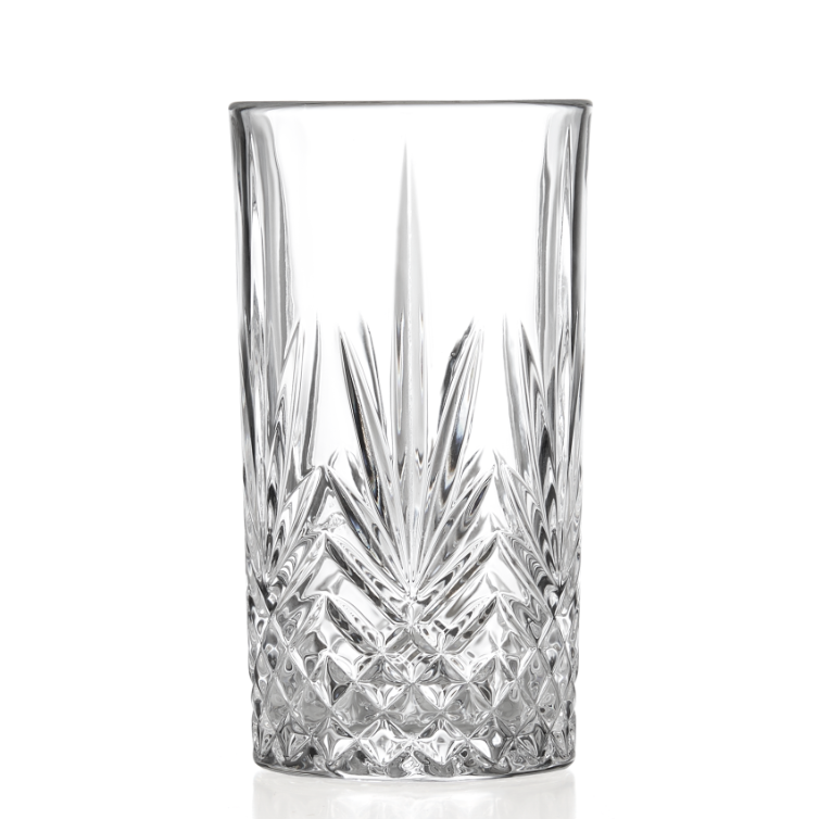 Klink London Mayfair Crystal Glass Highball Set of 6