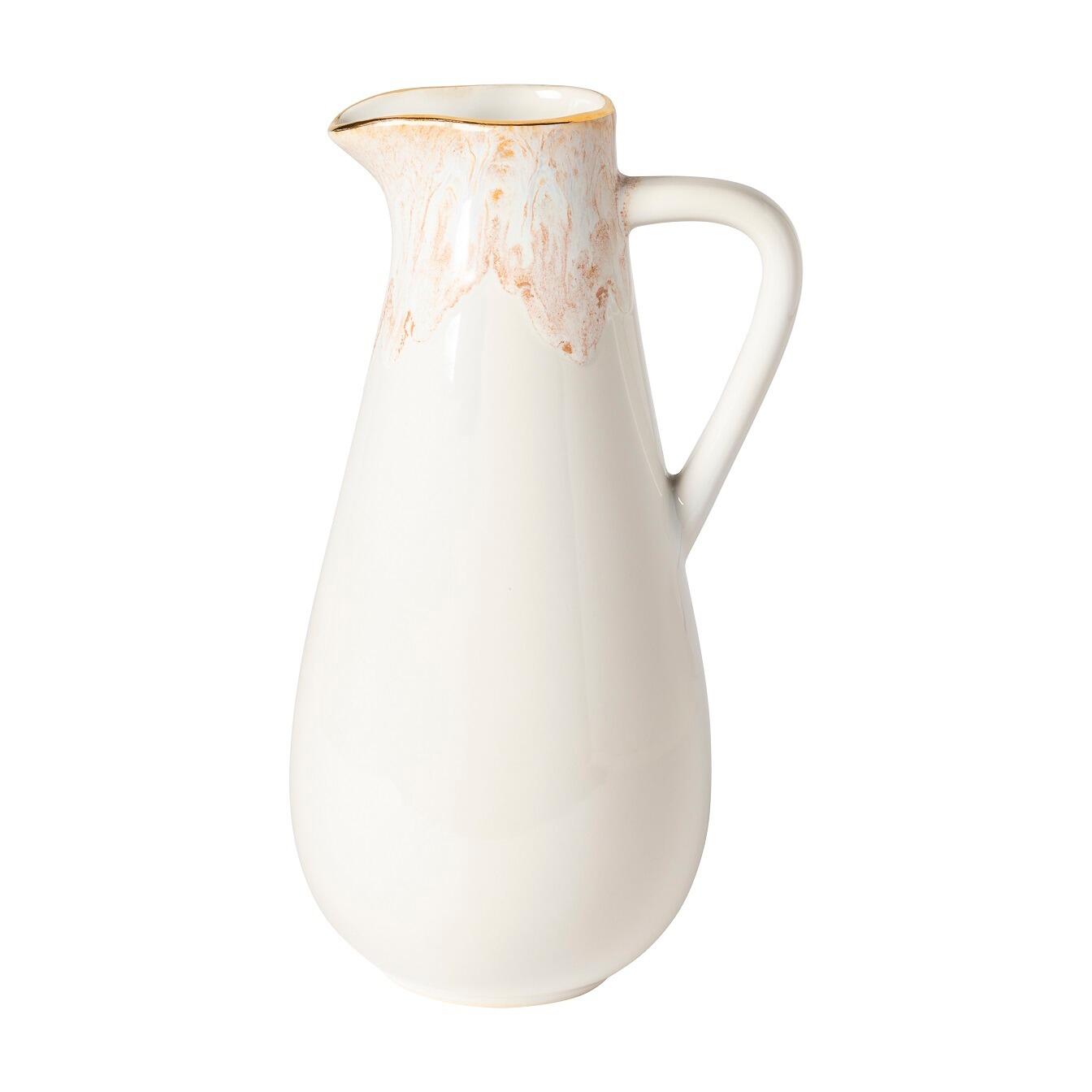 Casafina Taormina White Gold Pitcher 1.65 Litre