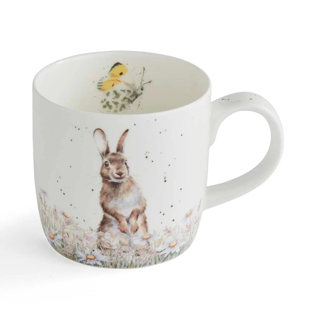 Royal Worcester Wrendale Designs - Mug 0.31L - Fresh as a Daisy Hare
