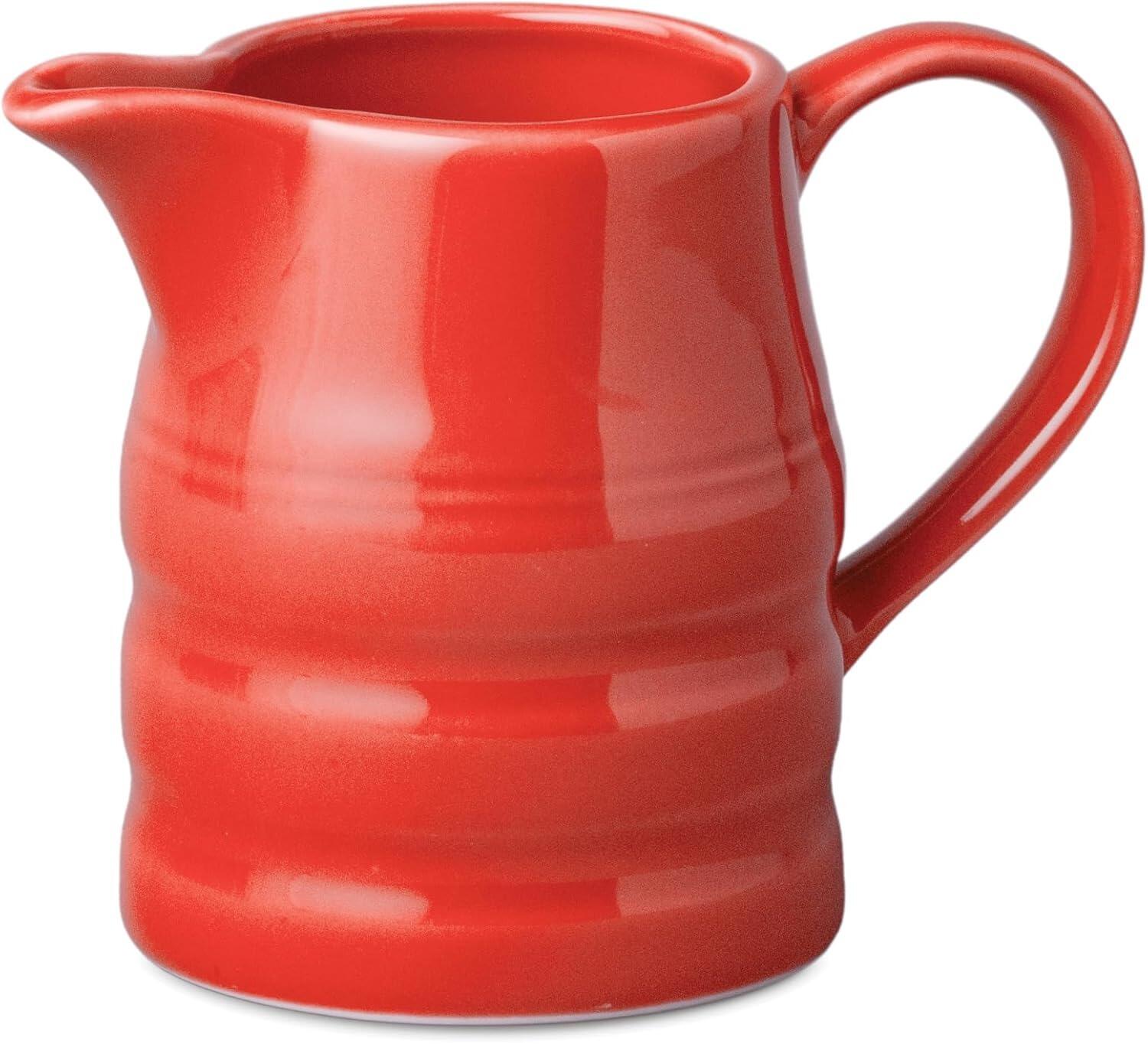 W M Bartleet & Sons Churn Jug 0.5 Pint Poppy Red
