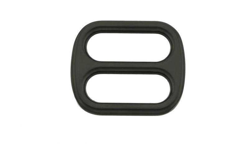 Black wide mouth triglide