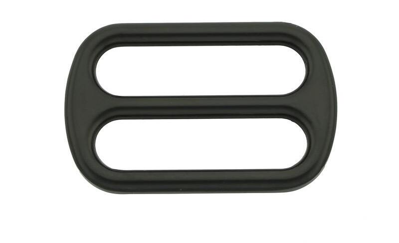 Black wide mouth triglide