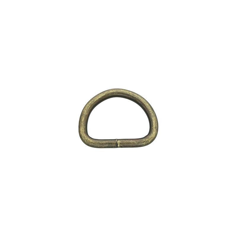 Antique Brass D Ring