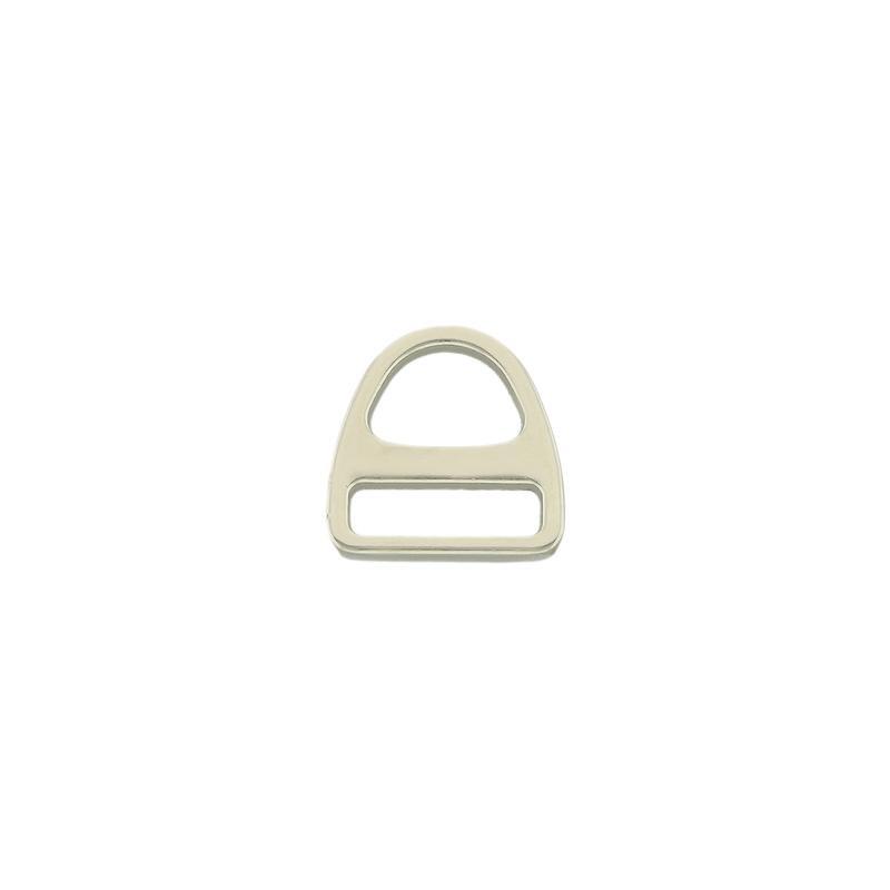 Nickel plate harness d ring attachment