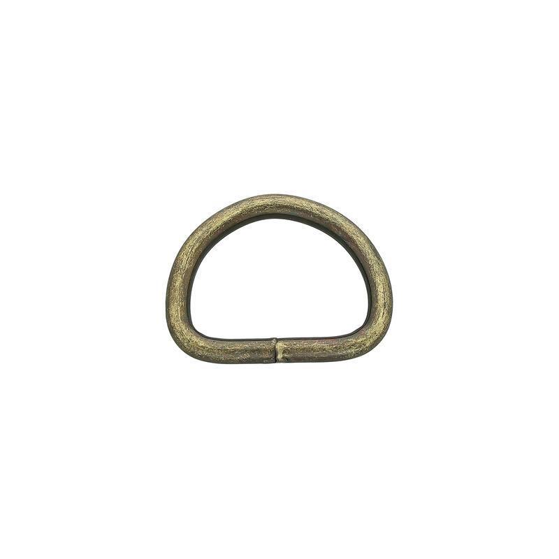 Antique Brass D Ring