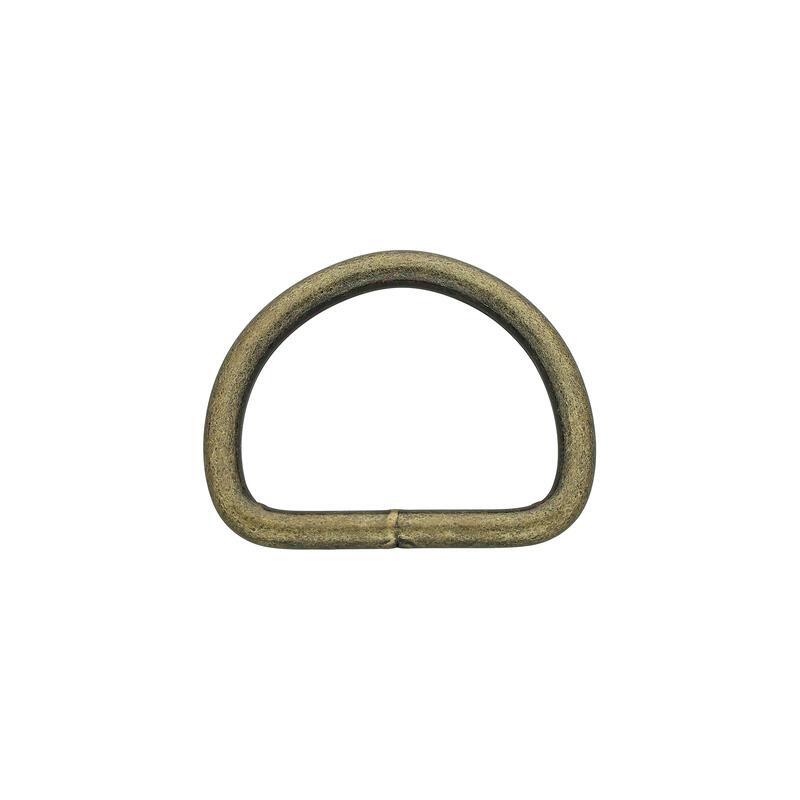 Antique Brass D Ring