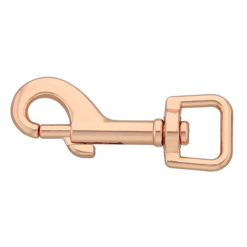 Rose gold trigger hook