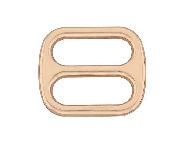 Rose gold wide mouth triglide