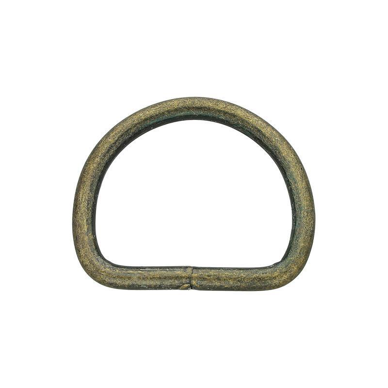 Antique Brass D Ring