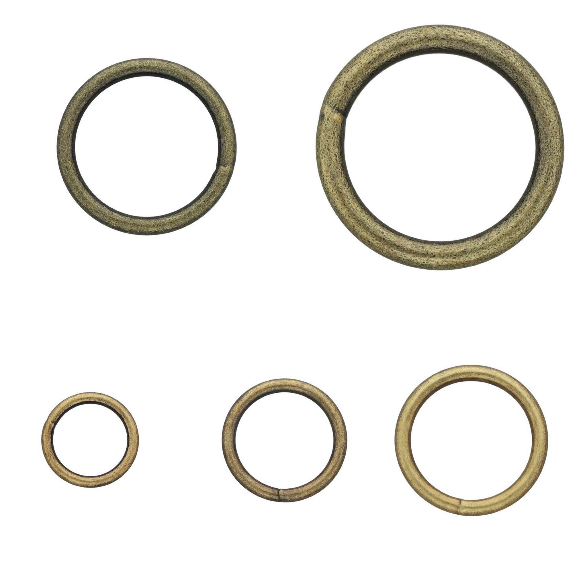 Antique Brass O Ring