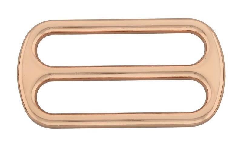 Rose gold wide mouth triglide