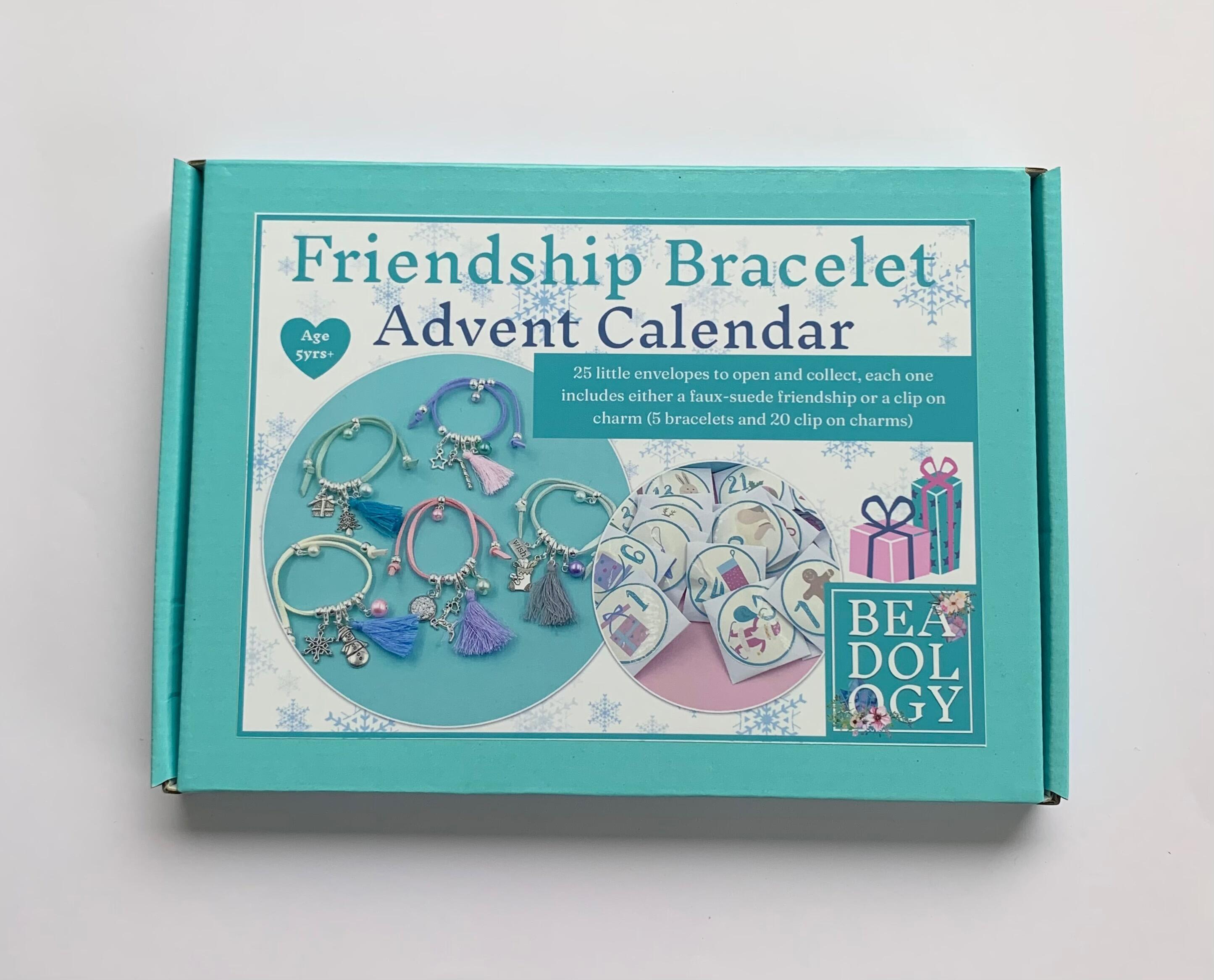 Friendship bracelet advent calendar