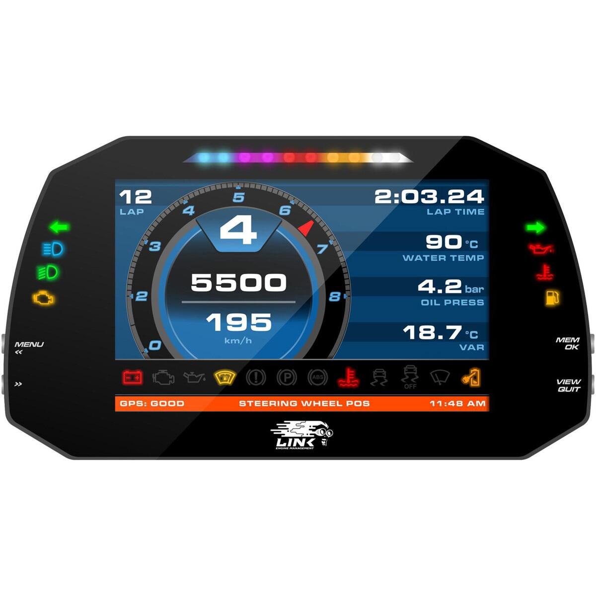 Link ECU LINK MXG Strada Light 7-inch Dash - Street Edition - 100-0178
