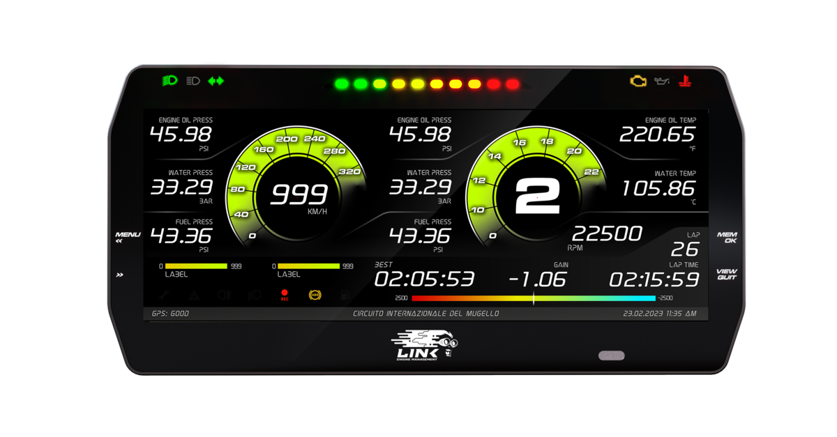 Link ECU LINK MXT Strada 10-inch Dash - Street Edition - 100-0176