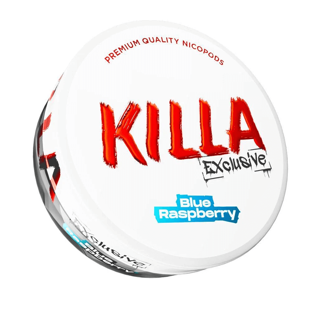Killa Exclusive Nicotine Pouch Blue Raspberry