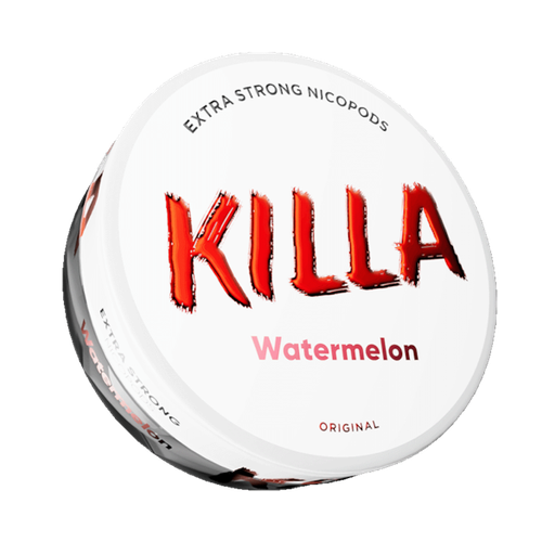 Killa Watermelon Slim Nicotine Pouches Extra Strong