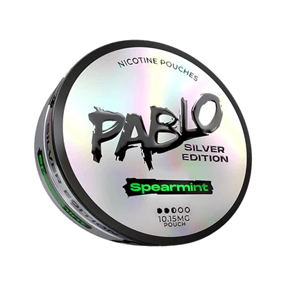 Pablo Silver Edition Nicotine Pouch – Spearmint