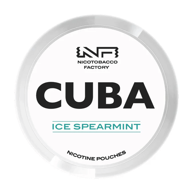 Cuba White Nicotine Pouches Ice Spearmint