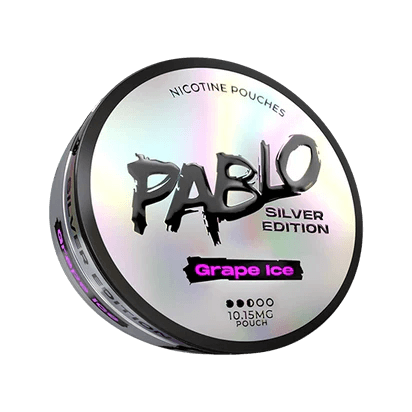 Pablo Silver Edition Nicotine Pouch – Grape Ice